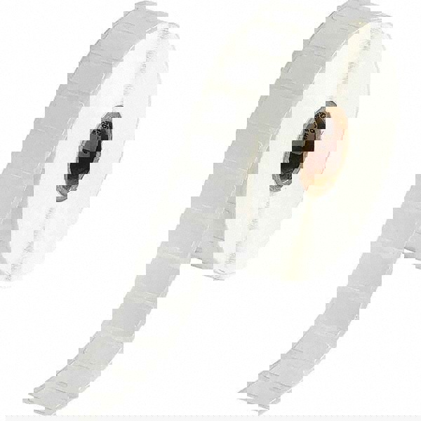 Label Maker Label: White, Nylon, 1,500 per Roll